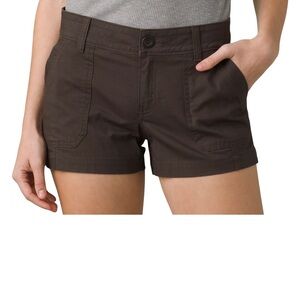 Prana Elle Shorts 5” Inseam - Grey Stone